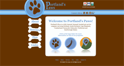 Desktop Screenshot of portlandspaws.com